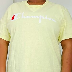 Champion Tee Bright Yellow